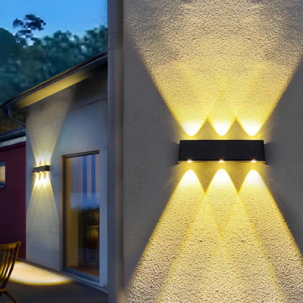 Solar Powered Up and Down Wall Light