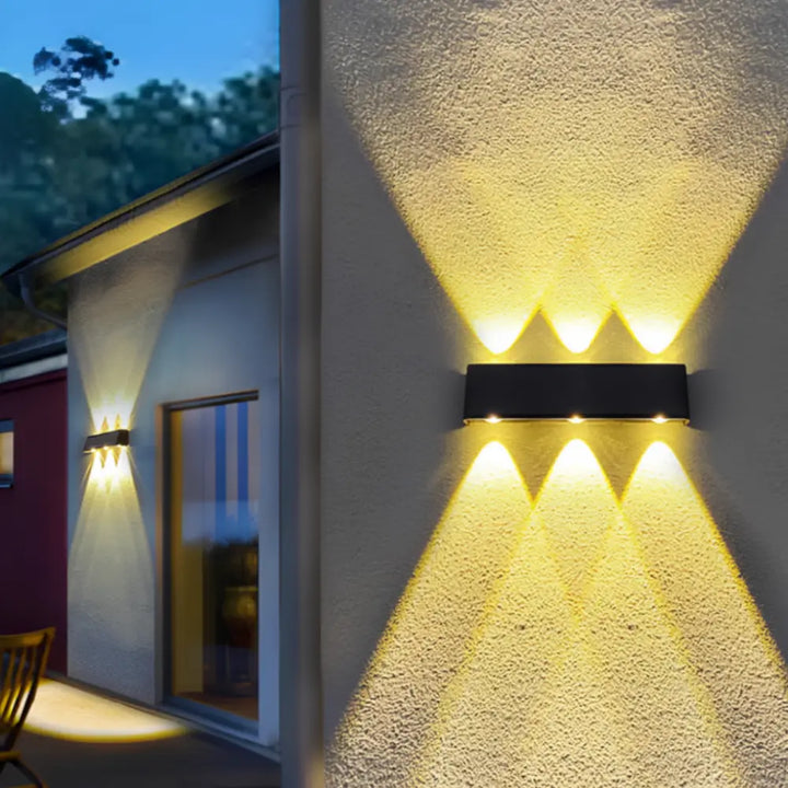 Solar Powered Up and Down Wall Light