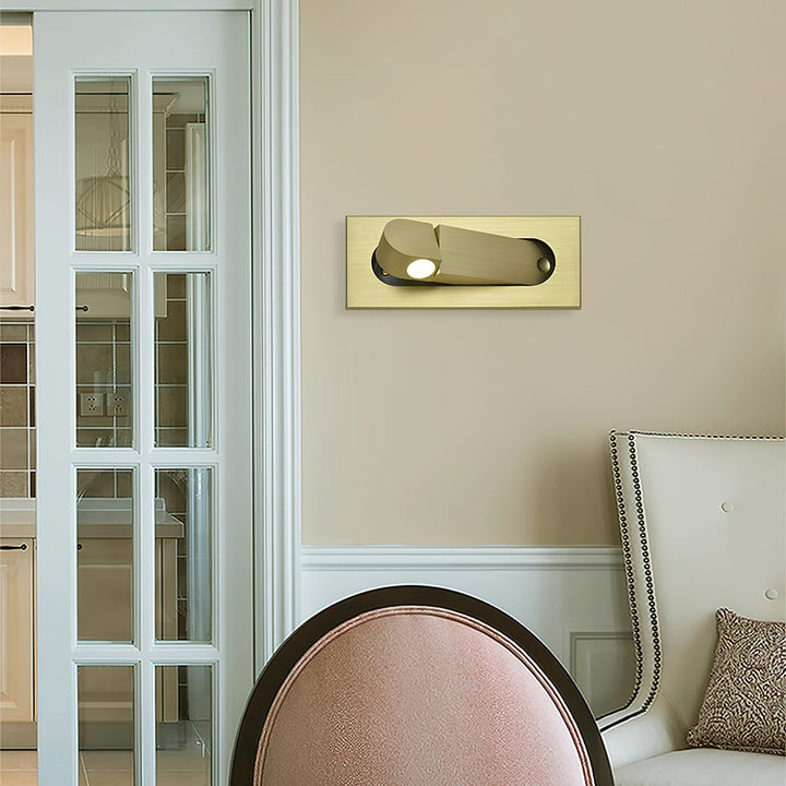 Recessed-Look Reading Wall Light | Swivel LED, 6 Finishes