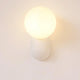 Modern Glass Globe Wall Light