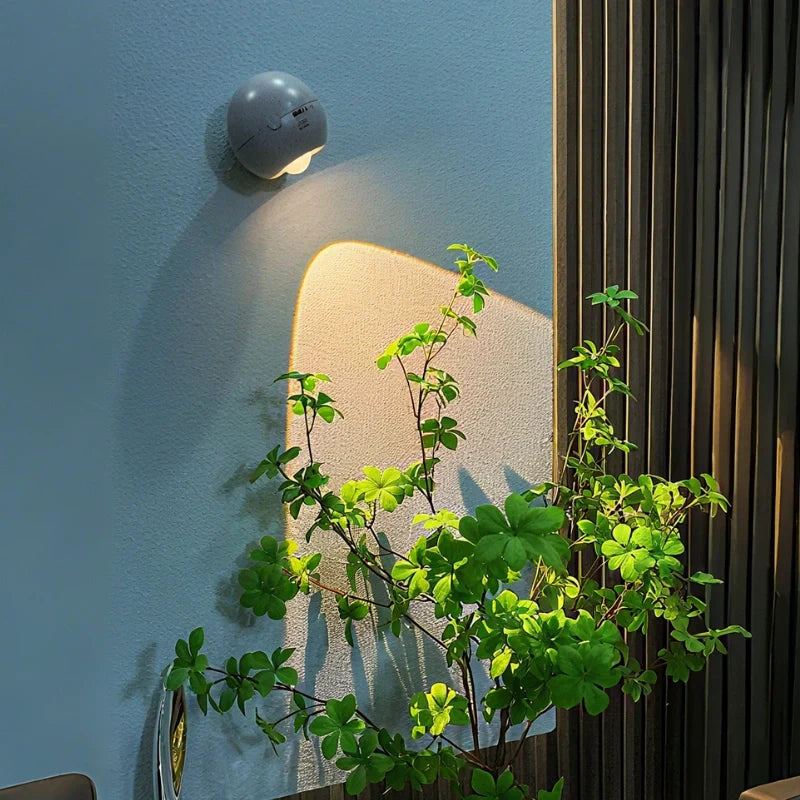 Rotatable Rechargeable Spotlight with Sensor