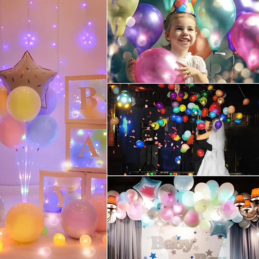 Mini LED Light Pearls for Balloons