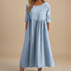Women's Elbow-Sleeve Summer Dress – image 1