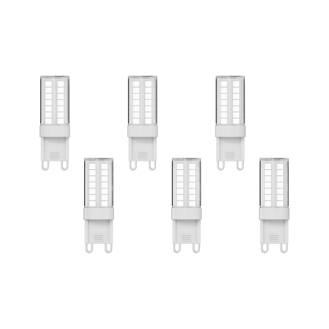 G9 LED Bulbs, Dimmable | Pack of 6