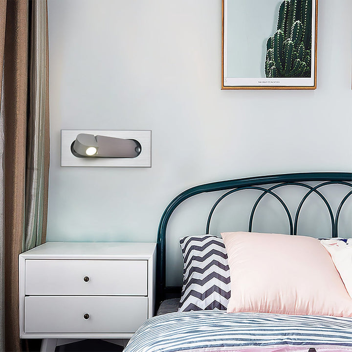 Recessed-Look Reading Wall Light | Swivel LED, 6 Finishes