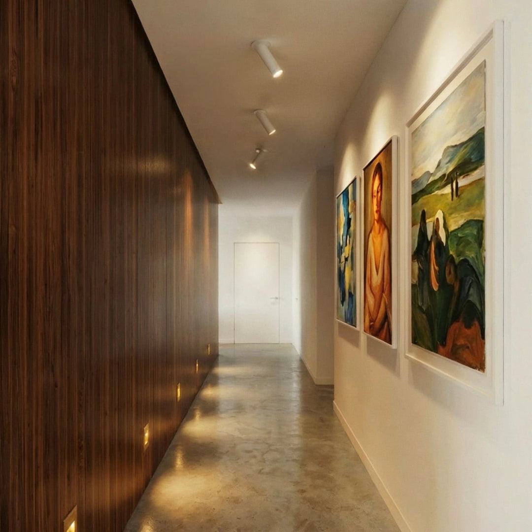 Square Stair and Step Wall Light | Low-Level LED, 4 Finishes