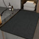 Braided Bath Mat in Midnight Black