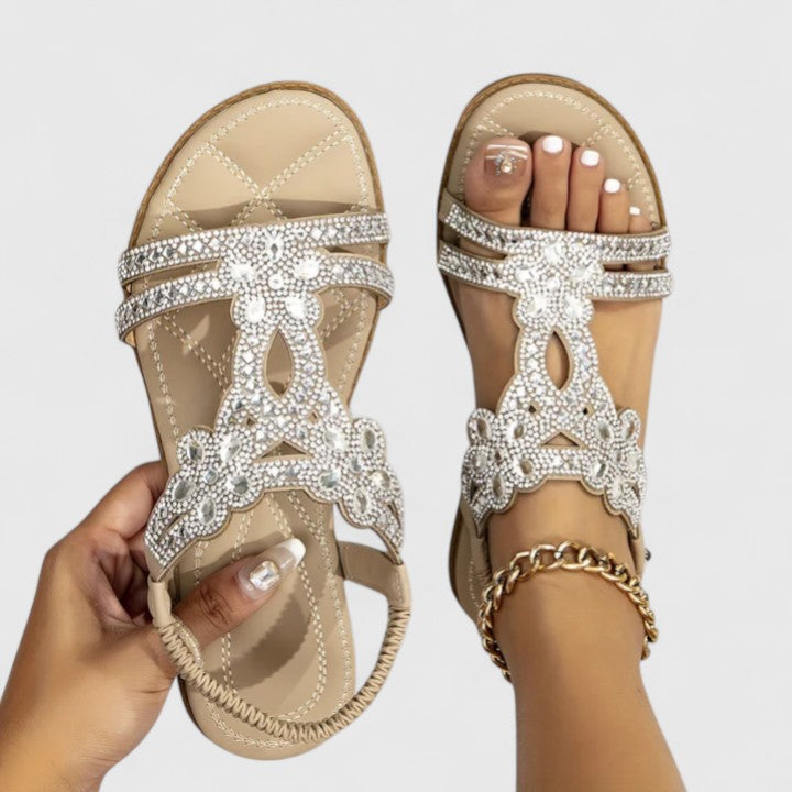 Women's Orthopaedic Beaded Toe-Post Comfort Sandals – image 8