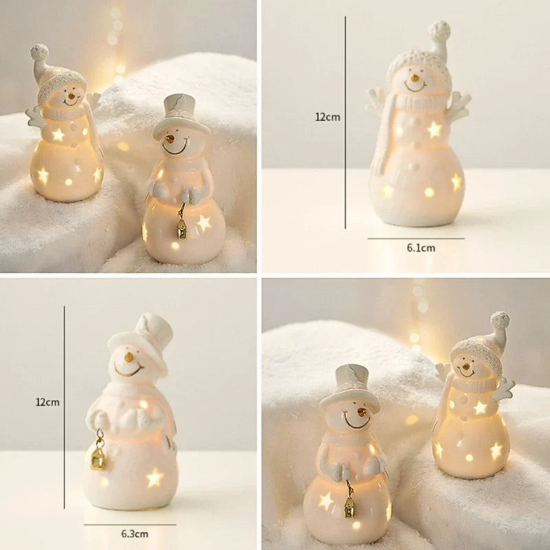 Light-Up Ceramic Christmas Village