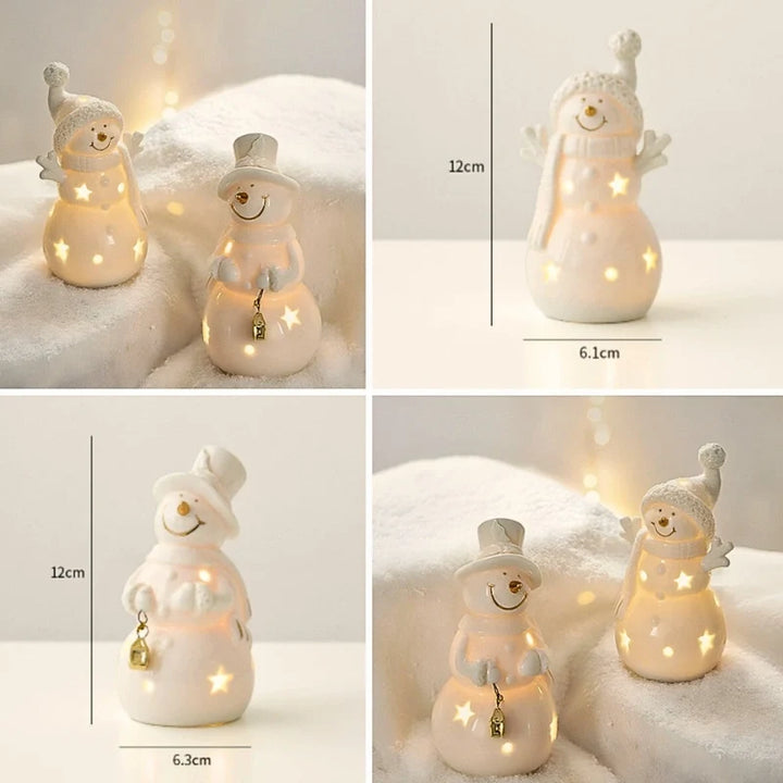 Light-Up Ceramic Christmas Village