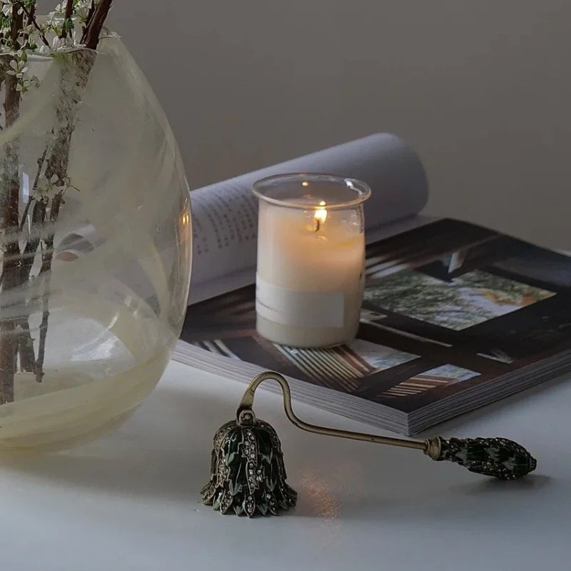 Vintage Floral Candle Snuffer