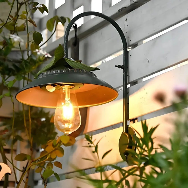 Solar Powered Vintage Outdoor Wall Light