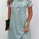 Women's A-Line Floral Midi Summer Dress – image 3