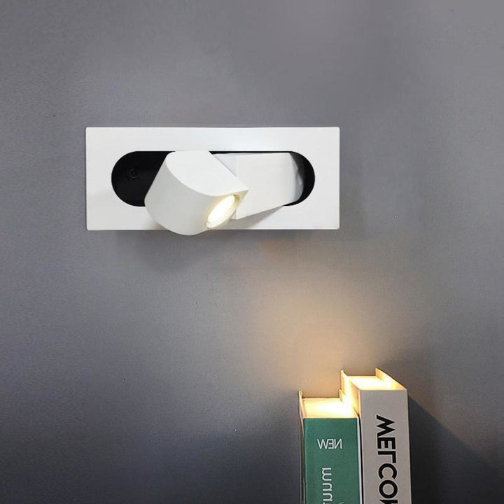 Recessed-Look Reading Wall Light | Swivel LED, 6 Finishes