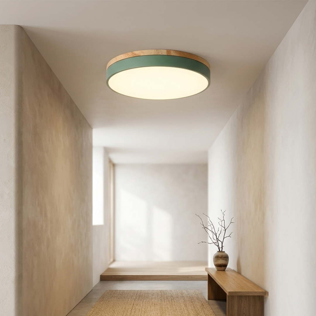 Round Disc Flush Mount Ceiling Light – image 7
