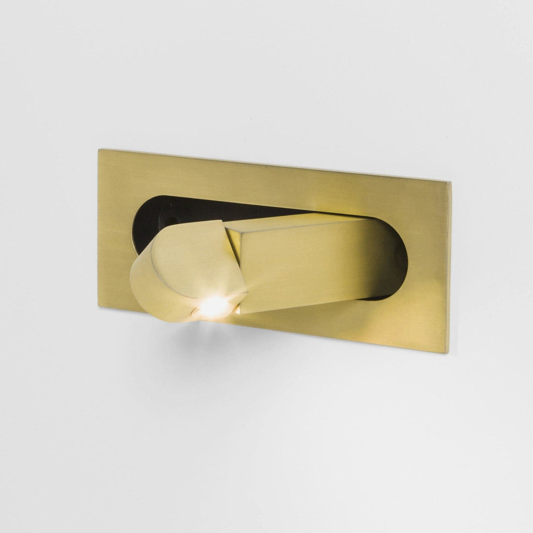 Recessed-Look Reading Wall Light | Swivel LED, 6 Finishes