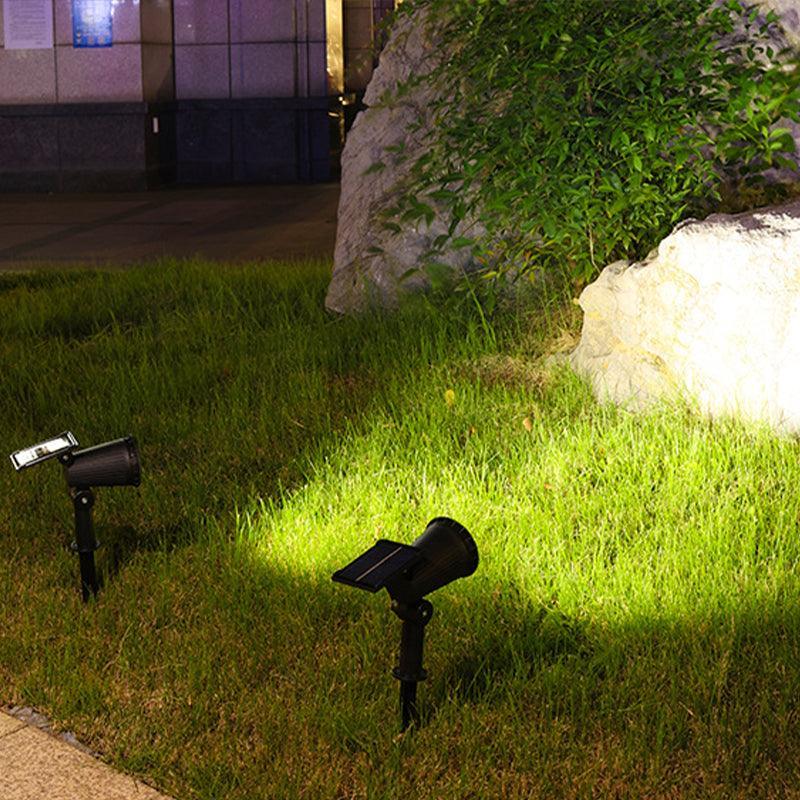 Solar Powered Colour-Changing Garden Spotlight