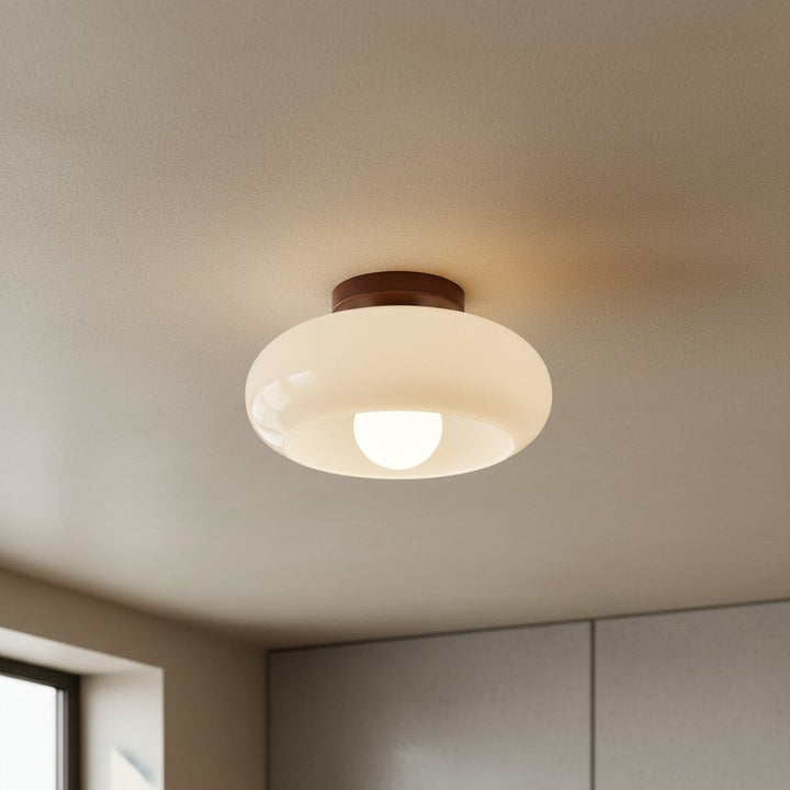 Violetta Modern Minimalist Glass Ceiling Light