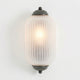 Lumi Vintage Antique Milk Glass Flush Eloise Sconce