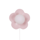 Flower Petal Plug-in Wall Light | Resin, White, Pink or Yellow