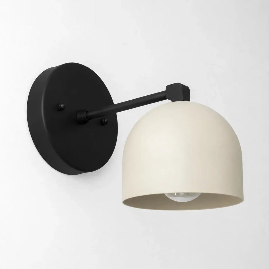 Nordic Metal Deep Ball Vanity Sconce