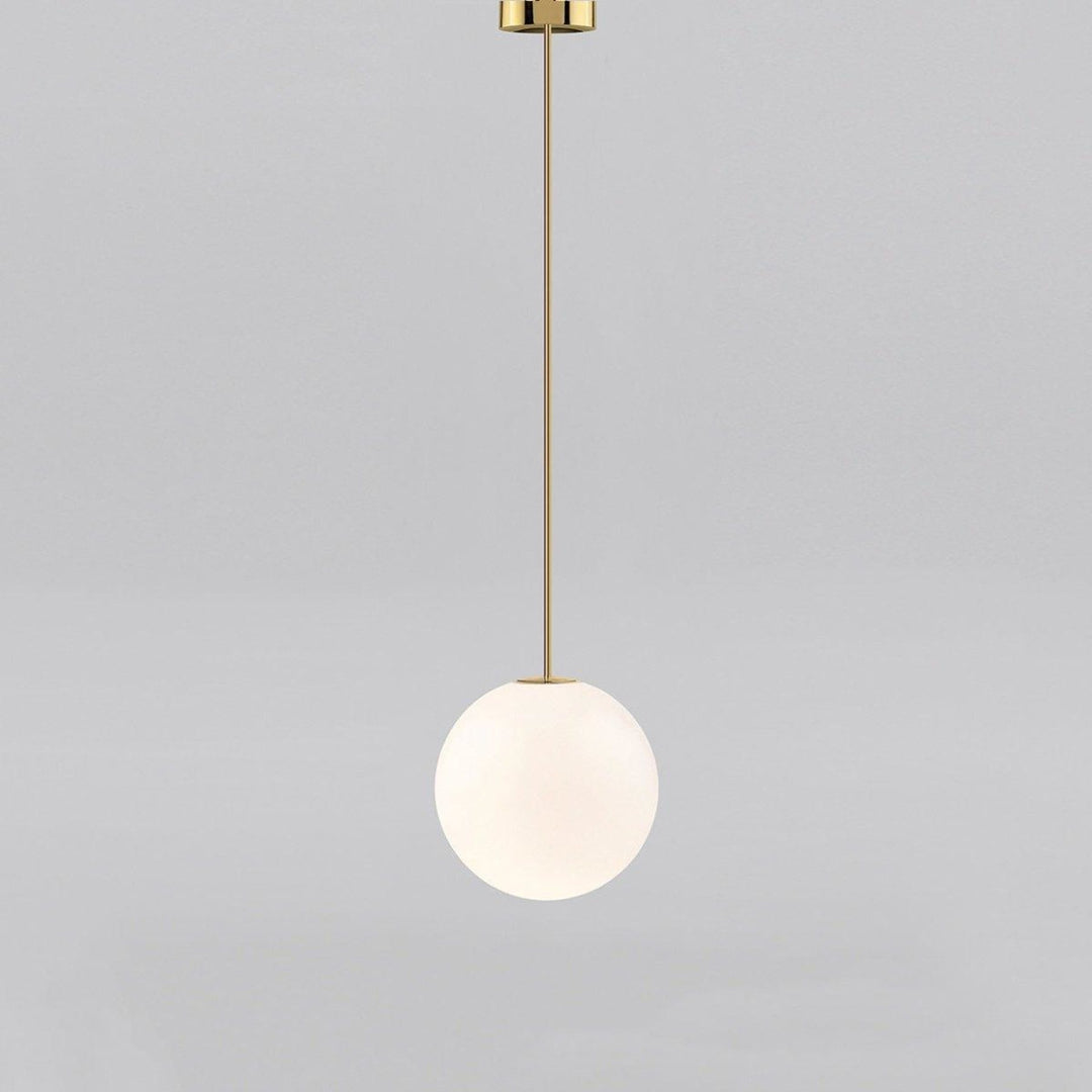 Modern Glass Pendant Light With Integrated LED for Dining Room — Ashbury Home & Living