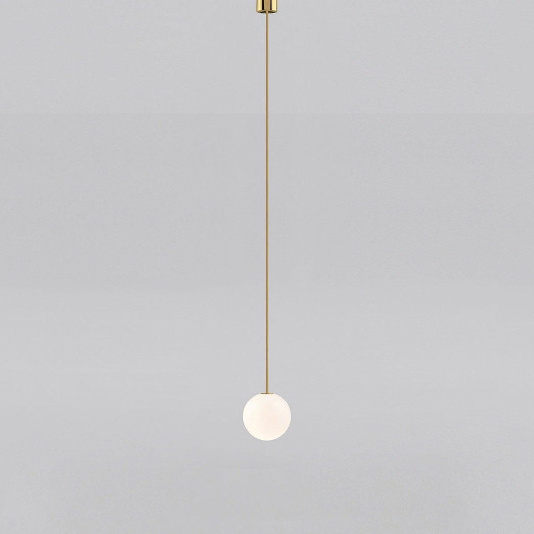 Modern Glass Pendant Light With Integrated LED for Dining Room — Ashbury Home & Living
