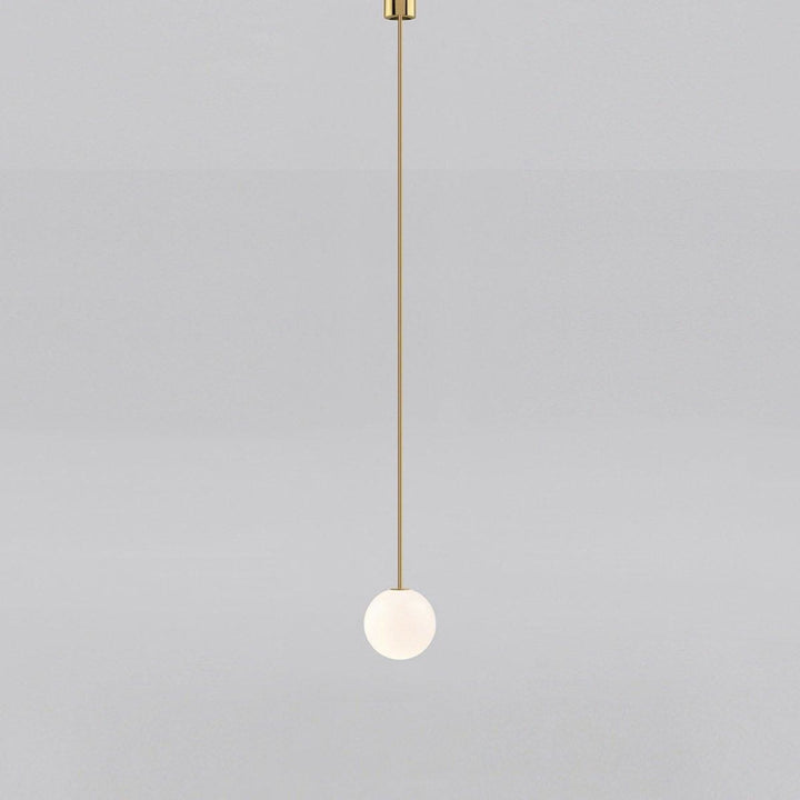 Modern Glass Pendant Light With Integrated LED for Dining Room — Ashbury Home & Living