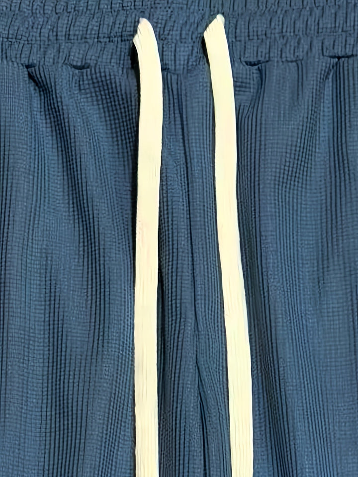 Men's Textured Relaxed-Fit Everyday Trousers – image 12