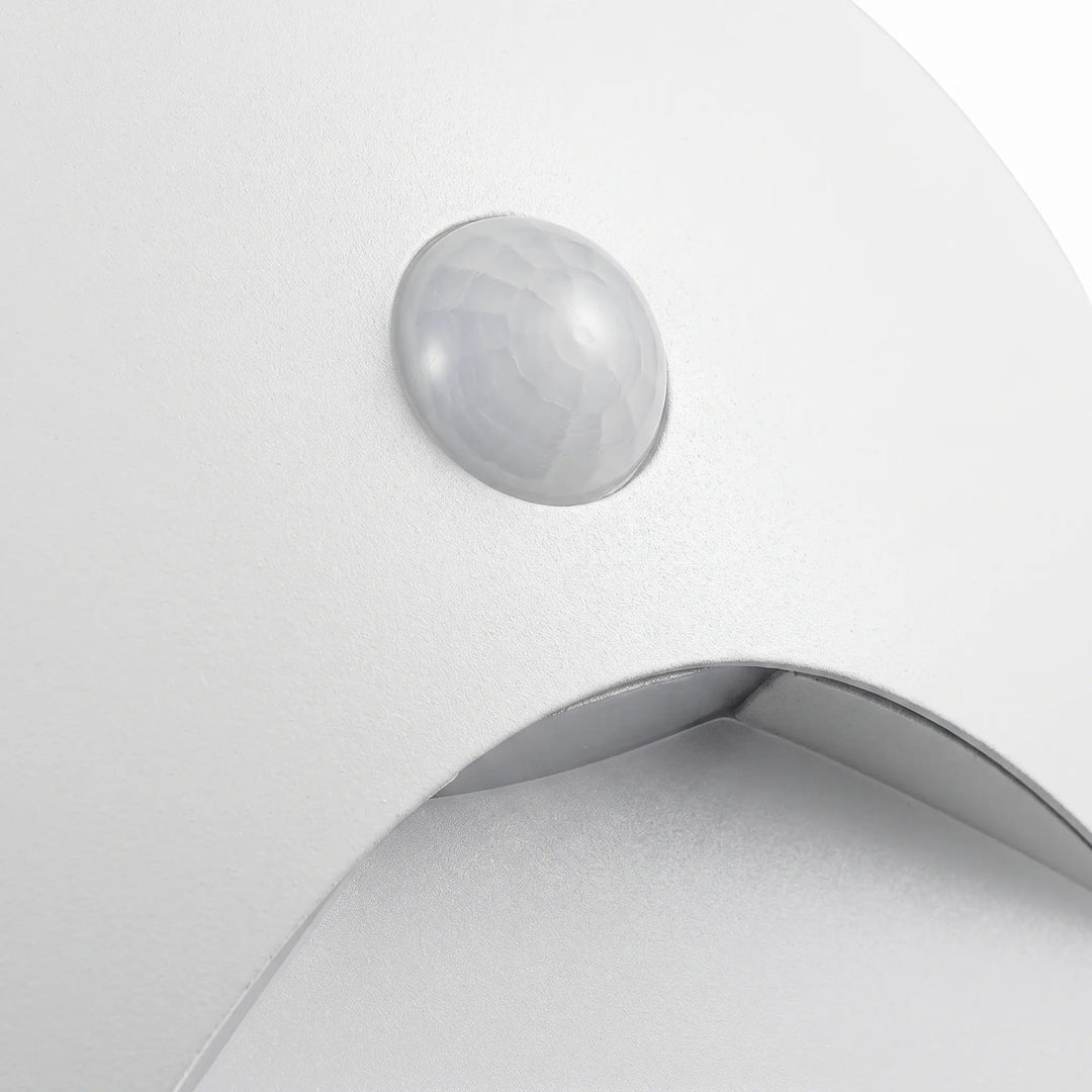 Motion Sensor Wall Light for Hallways and Stairs | Black or White