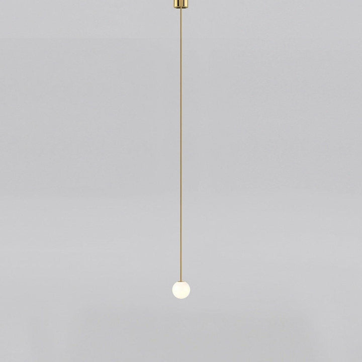 Modern Glass Pendant Light With Integrated LED for Dining Room — Ashbury Home & Living