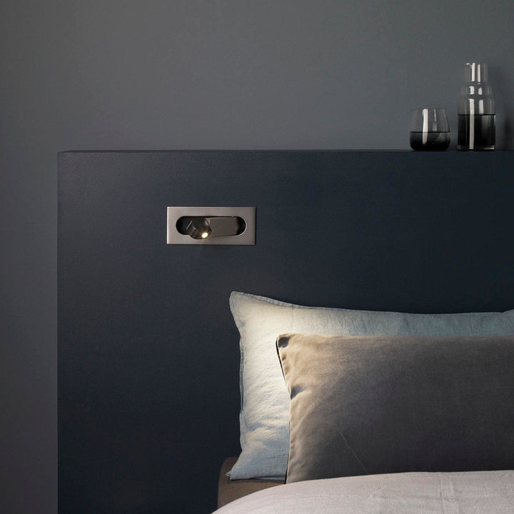 Recessed-Look Reading Wall Light | Swivel LED, 6 Finishes