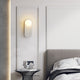 Nordic Minimalist Glass Ring Base 1-Light Wall Sconce Lamp