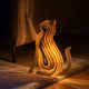 3D Wooden Animal Table Lamp