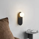 Nordic Minimalist Glass Ring Base 1-Light Wall Sconce Lamp
