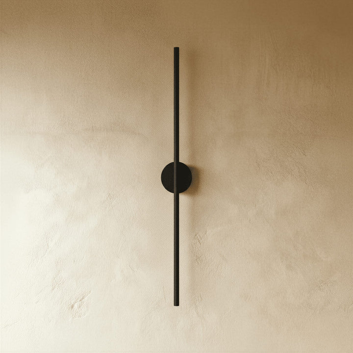 Slim LED Line Wall Light | Black or Gold, 60-100 cm