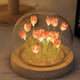 Tulip Glass Dome Night Light