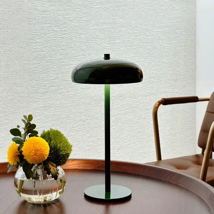 Rounded Retro Cordless Table Lamp