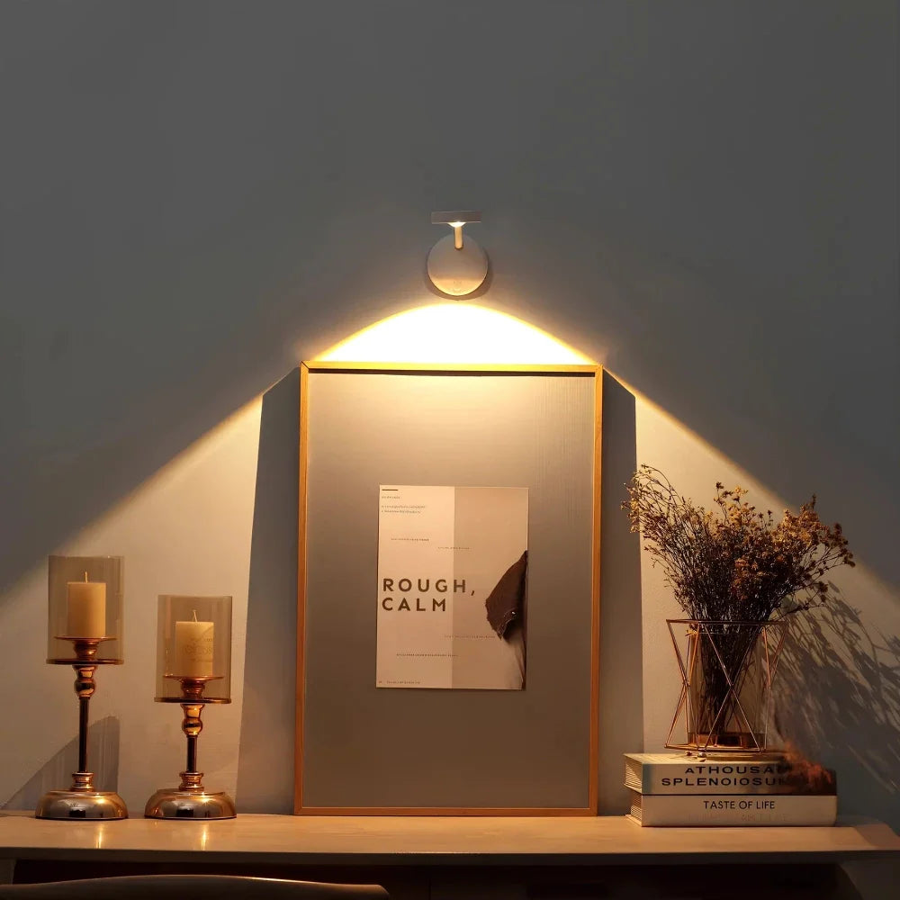 Rechargeable Motion Sensor Spotlight with Remote