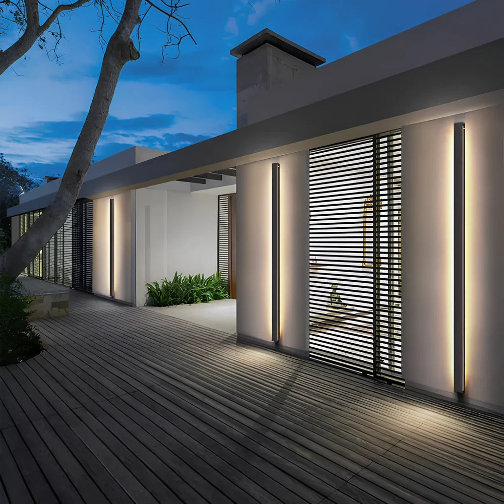 Linear Outdoor LED Wall Sconce