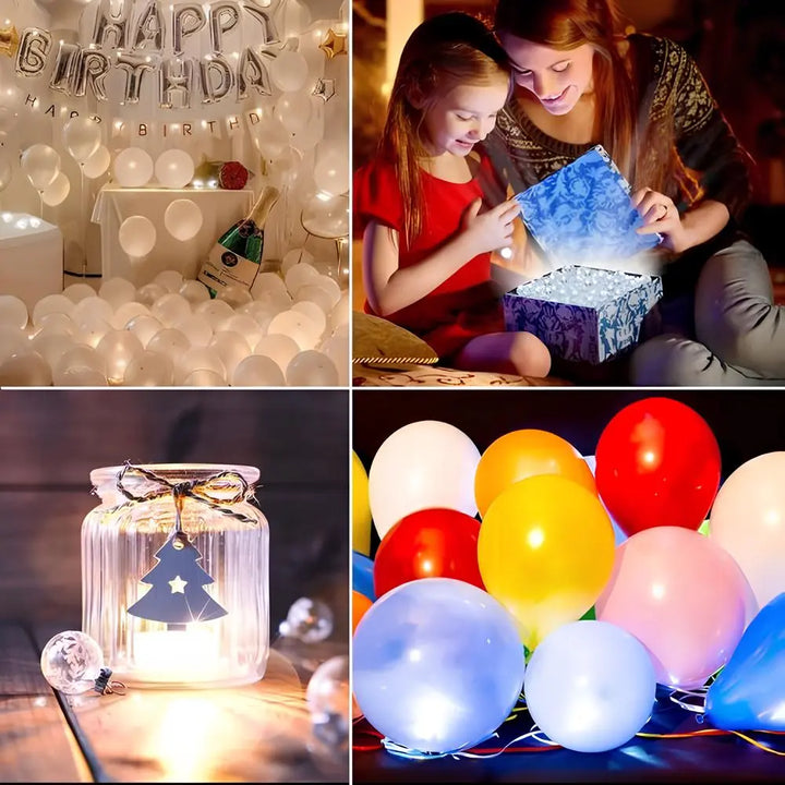 Mini LED Light Pearls for Balloons