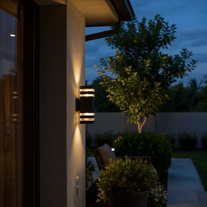 2-way Outdoor Wall Light