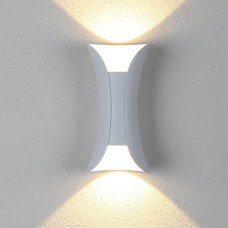 Calyxor Wall Lamp Curved Outdoor Wall Mounted LED, view 3