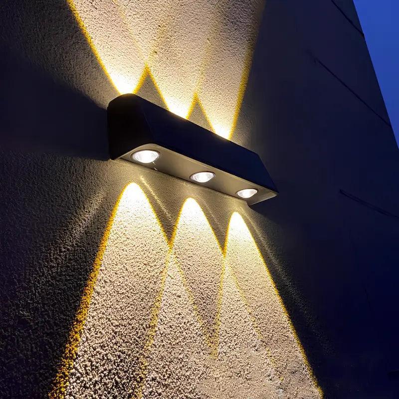 Solar Powered Up and Down Wall Light
