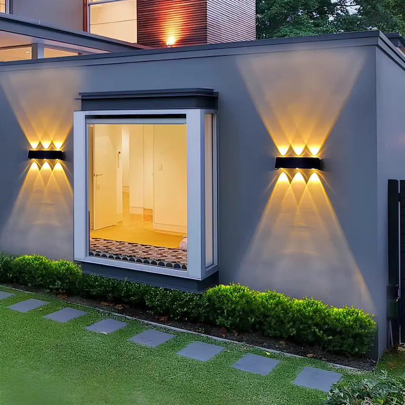 Solar Powered Up and Down Wall Light