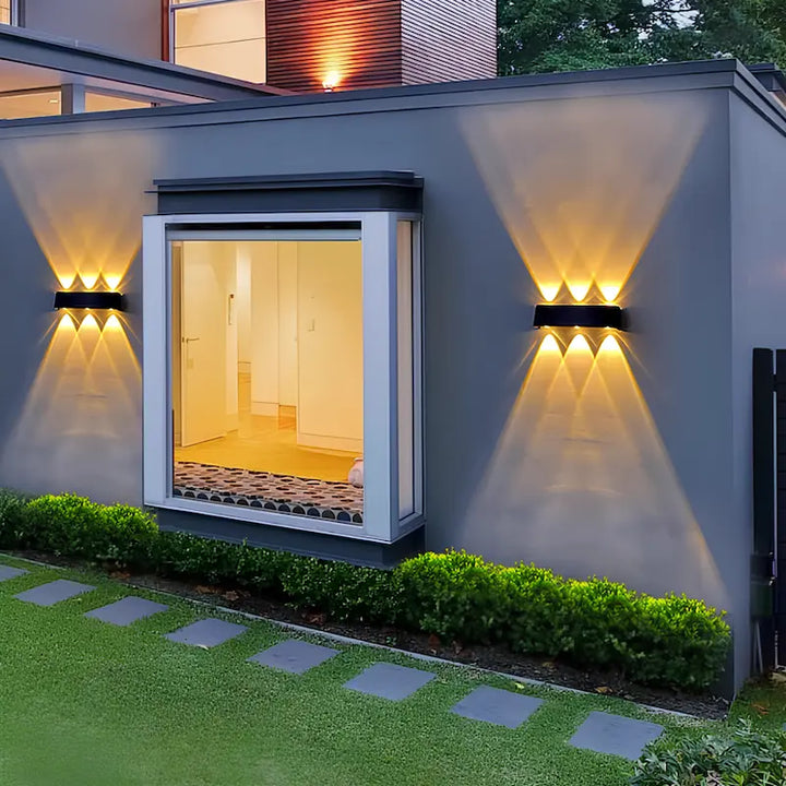 Solar Powered Up and Down Wall Light
