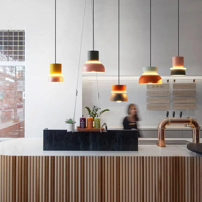 Nordic Colorful Macaron 1-Light LED Pendant Light, view 2