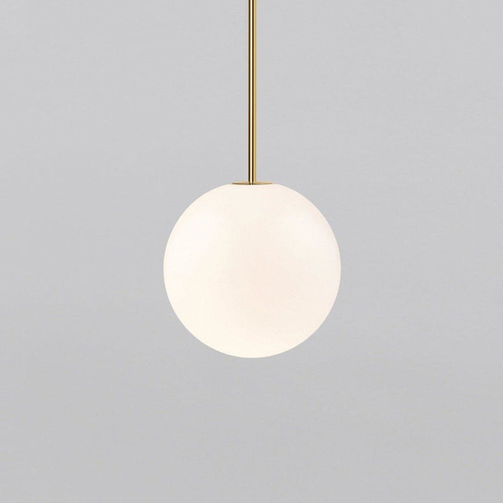 Modern Glass Pendant Light With Integrated LED for Dining Room — Ashbury Home & Living