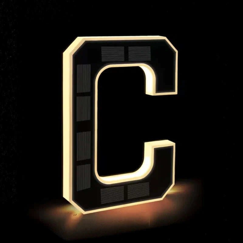 Solar Powered House Number Light