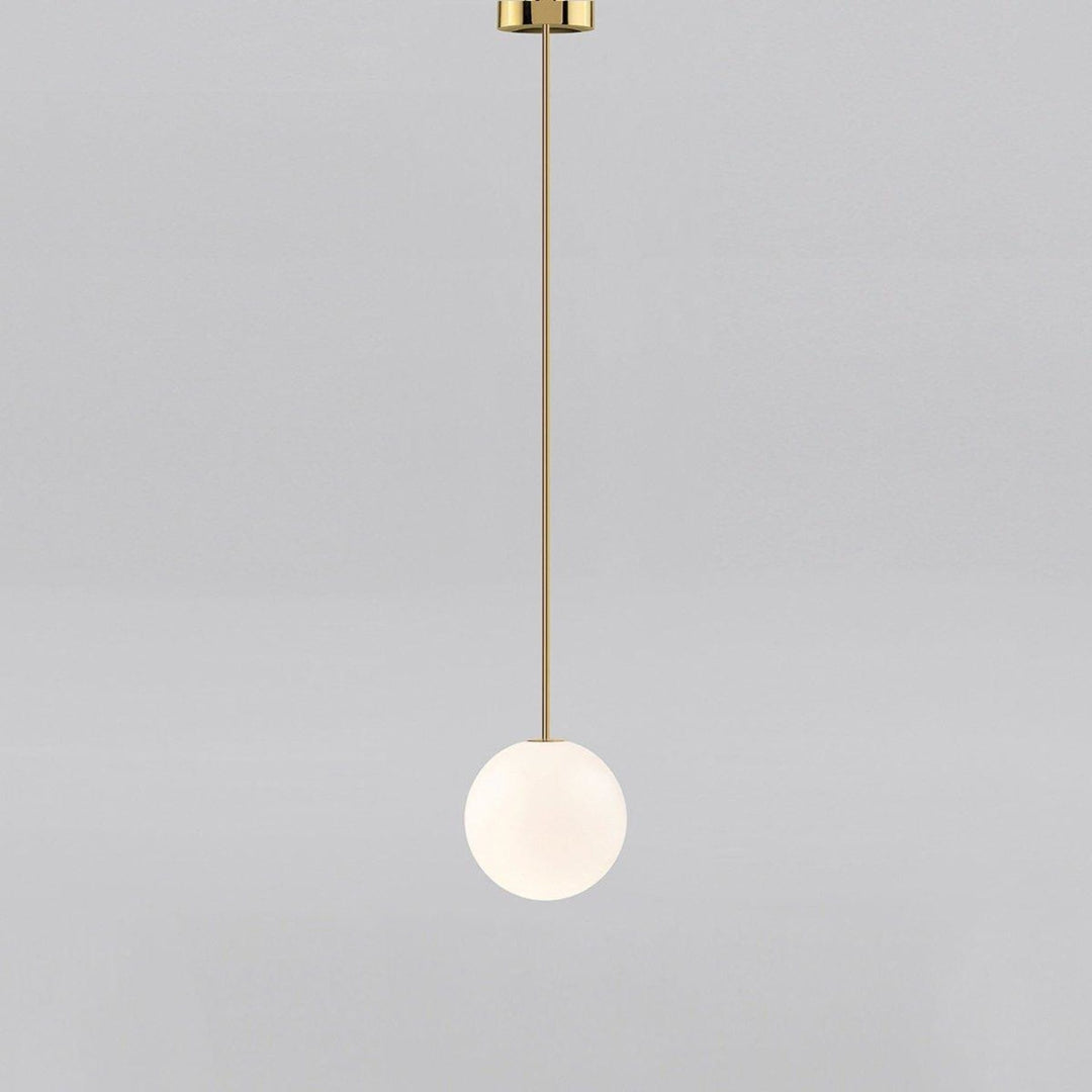 Modern Glass Pendant Light With Integrated LED for Dining Room — Ashbury Home & Living
